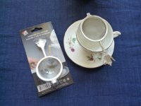 Teapot Handle, Tea Strainer