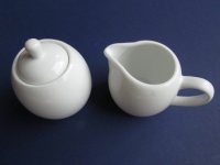 Raffles Style  Cream & Sugar Set