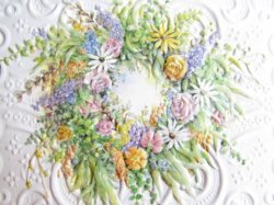 Photo3: Blank Cards - Wreath