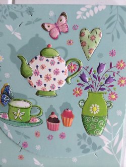 Photo2: Embossed Purse Pad - Lovely Cupcake
