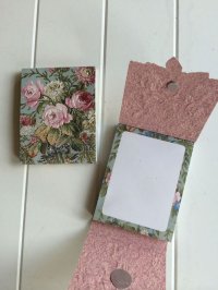 Embossed Purse Pad - Floral Motif