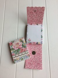 Embossed Purse Pad - Rose in Bloom