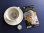Photo1: Tea Strainer Mesh Bowl with Teacup (1)