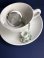 Photo3: Tea Strainer Mesh Bowl with Teacup (3)