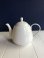 Photo2: White Porcelain Teapots - Raffles style (2)