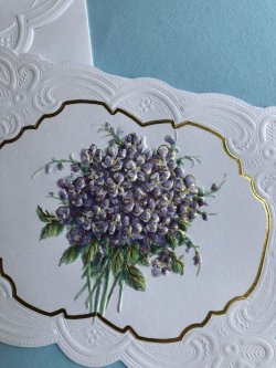 Photo2: Blank Cards - Violet