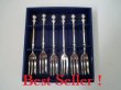 Photo1: Pastry Fork Set - Rose Bud (1)