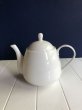 Photo2: White Porcelain Teapots - Raffles style (2)